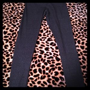 Victoria's Secret pink yoga cotton leggings